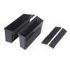ABS Front Door Handle Storage Box 2pcs, Compatible For Mercedes-Benz GLK X204 2008-2015, Armrest Insert Organizer, Black