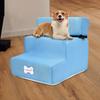 Portable Dog Stairs Steps Ladder Detachable Top Washable Non Slip Climbing Platform Cat Ramp for Car