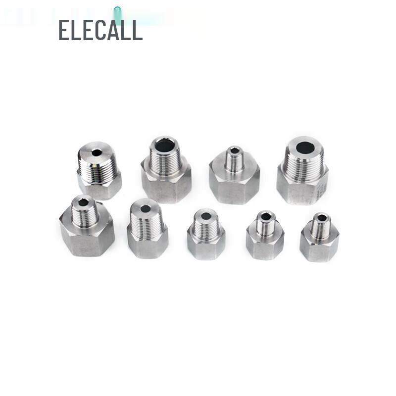 Elecall 304 Stainless Steel Pressure Gauge Adapter (CN version)