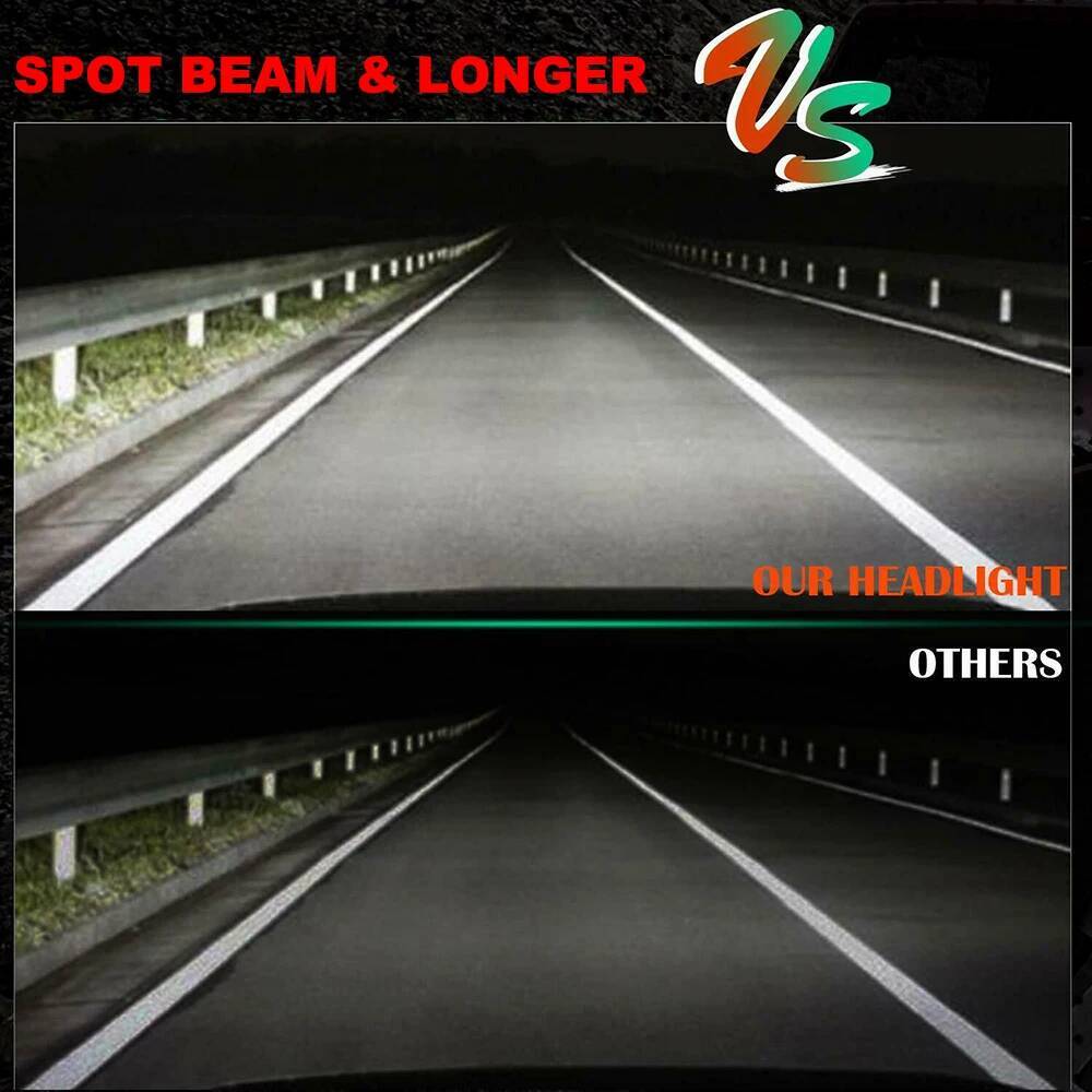 5 Inch 40W Flush Mount Work For Jeep Wrangler Car Truck Offroad Spot Beam Lenses LED Pods Driving Fog Light 12V 24V