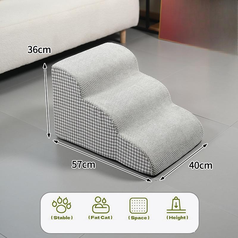 For 2/3 Layer Anti Slip Detachable Washable Pets Stairs Suitable Small/large Dogs Elderly Dogs Sofas Pet Ramps Ladders Pet Suppl