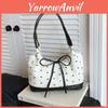 Elegant Butterfly Knot Handheld Bag In Pu Material For Casual Outings