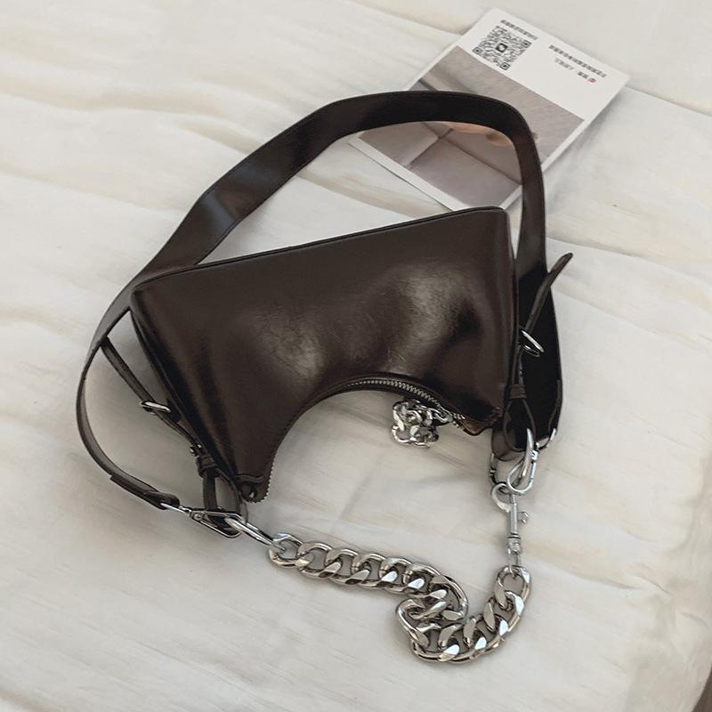 French Niche Premium Chain Bag Women's 2025 New Women's Small Square Bag Trendy One-shoulder Messenger Bag One Piece Delivery