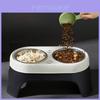 Pet Food Bowls Set With Antispill Elevated Design For Cats And Dogs