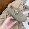 Girls' Korean Style Matte Leather Non-Slip Autumn Casual Loafers