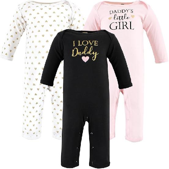 Hudson Baby комбинезоны из хлопка для девочек 3-6 Months