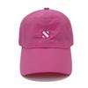 Tueseupis Nylon Logo String Waterproof Ball Cap (Pink)