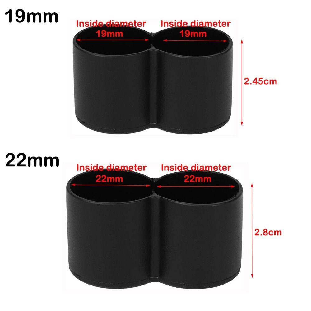 Silicone Pads Round Bottom Furniture Feet Double Tube Feet Covers Chair Leg Caps Plastic Pipe Cover