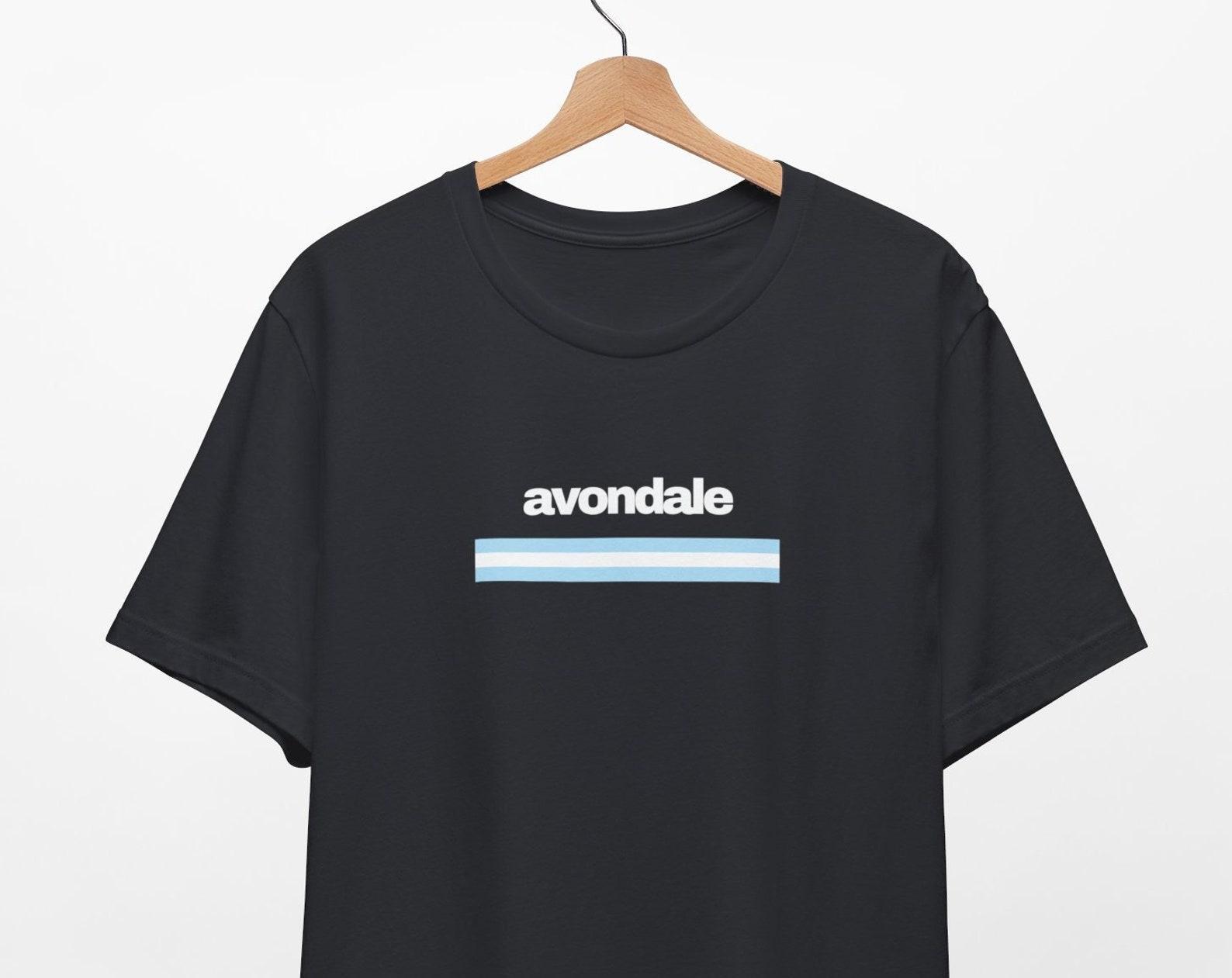 Avondale Chicago Shirt Chicago Neighborhood T Shirt Chicago Themed Gift Chicago Artwork Moving to Chicago Gift Urban Streetwear Unique Shirt S