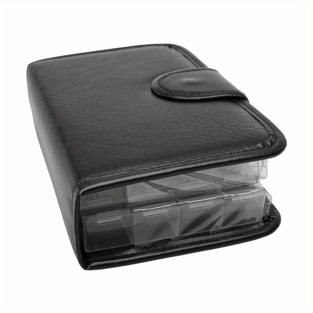 1pc Pill Case 14 Days 56 Compartments Pill Box/Pill Organizer Large Capacity Medicine Storage Case For Home Travel Office