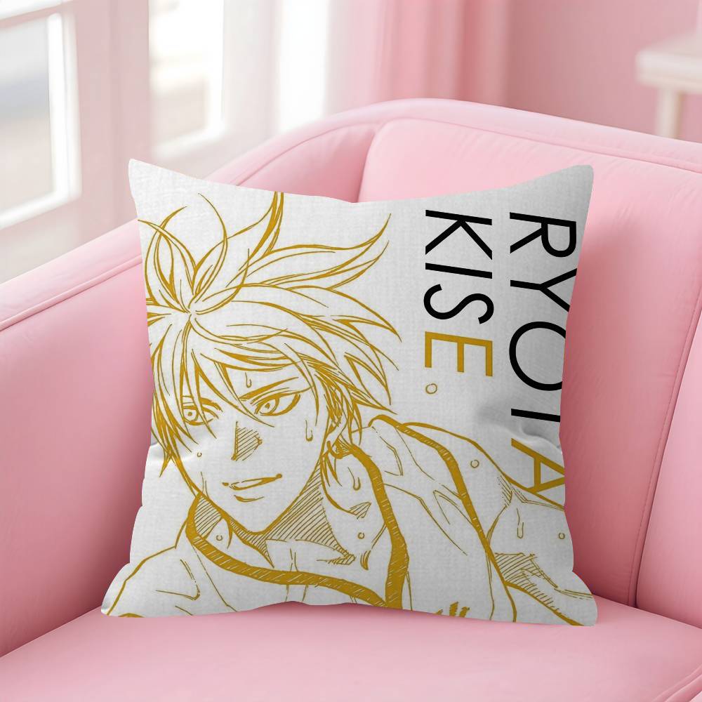Federa cuscino anime Kuroko No Basket copricuscino divano decorazione stanza casa regalo per bambini