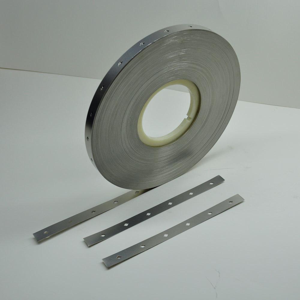 Nickel-Plated Steel Strip for 18650/21700/32700 Lithium Battery Connector Tabs - 0.1/0.15/0.2mm