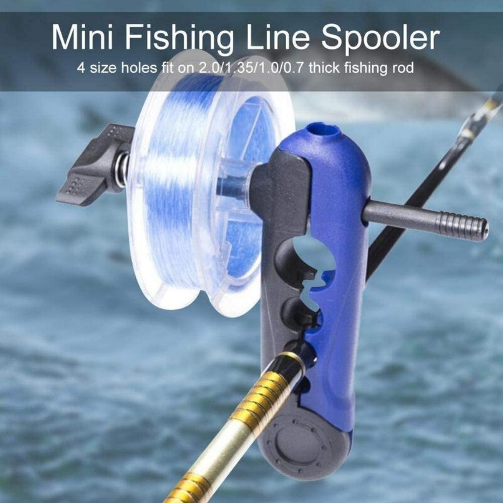 Fishing Tools Portable Fishing Line Winder Reel Line Spooler Machine Spinning