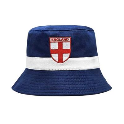 England Cappello da pescatore unisex per adulti in cotone con scudo