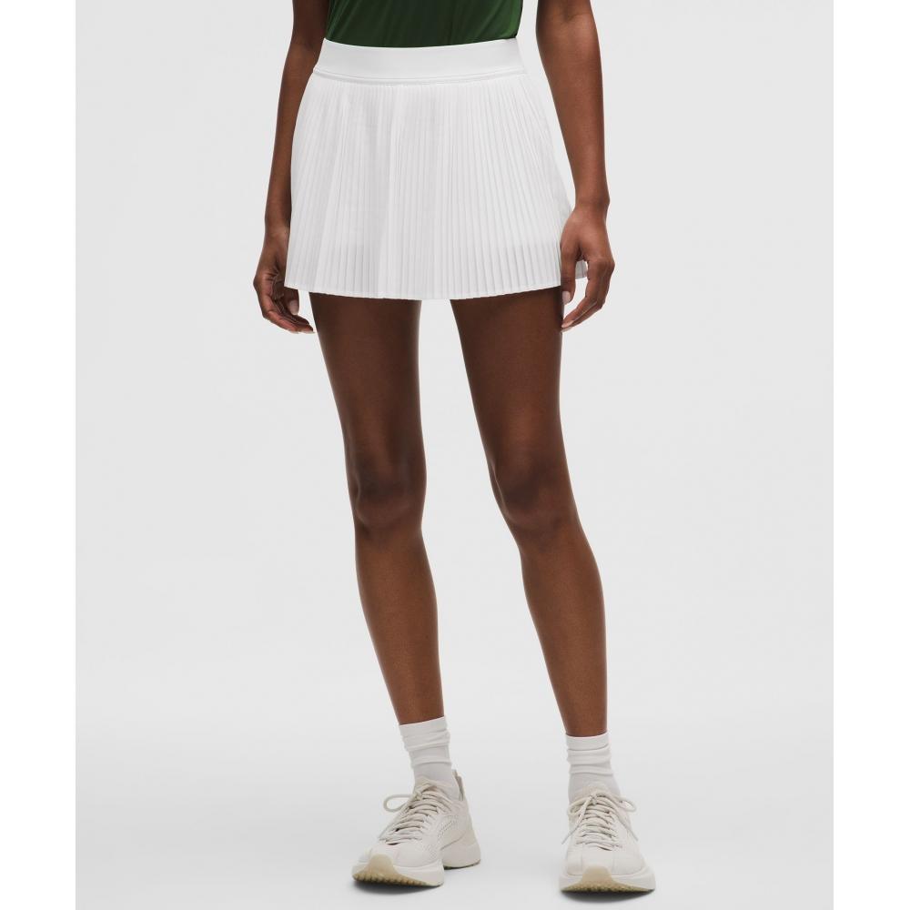 Lululemon Repleat High Rise Pleated Tennis Skirt White