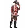M-XXL Halloween costume, men's pirate costume, blood-stained pirate costume, zombie pirate, masquerade party