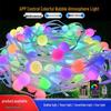 Waterproof Colorful LED 5V USB App-Controlled Flowing Curtain Light Strip