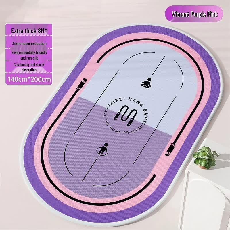 Soundproof Jump Rope & Fitness Mat