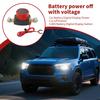 Battery Disconnect Control With Voltage Display Battery Disconnect Shut Off Control Volt Meter System Compact Disconnection