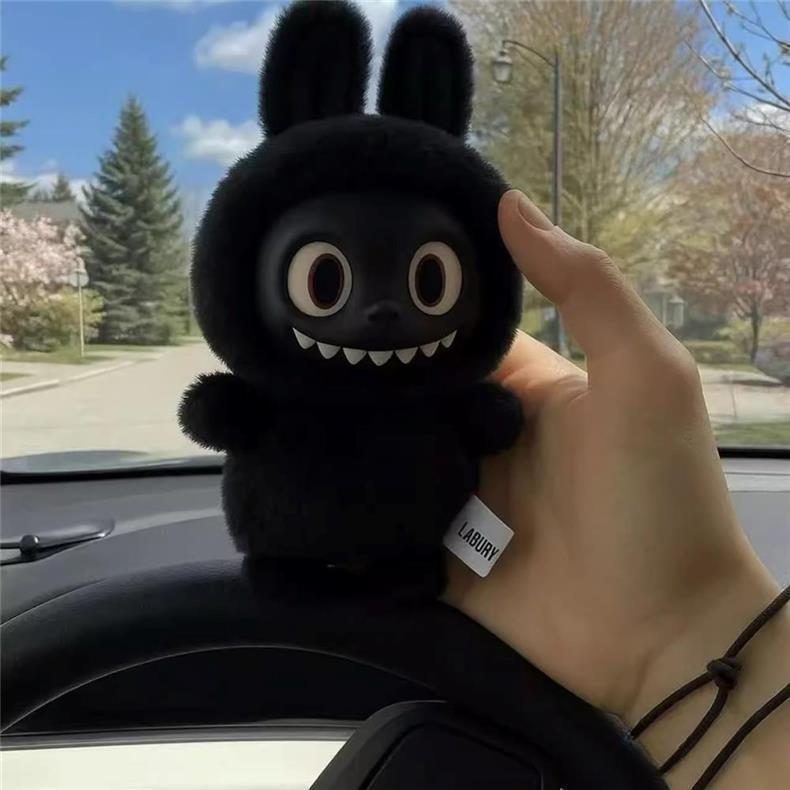 Plush Toy Black Doll Decoration Pendant