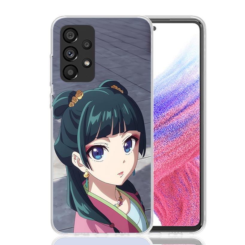 

A-Apothecary D-Diaries Maomao Phone Case For Samsung Galaxy A52 A32 A22 A12 A02S A50S A30S A51 A31 AA71 Note 20 Ultra 10 S10 Plu Samsung A50S