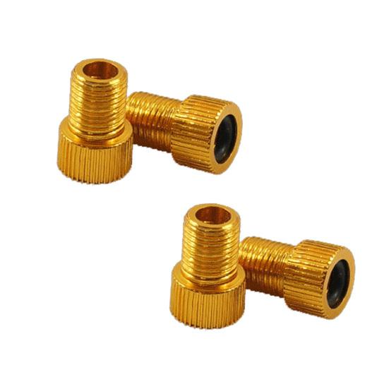 4 Adet Presta - Schrader Vana Adaptörü Bisiklet Bisiklet Sabit Vites Lastik Bağlayıcı