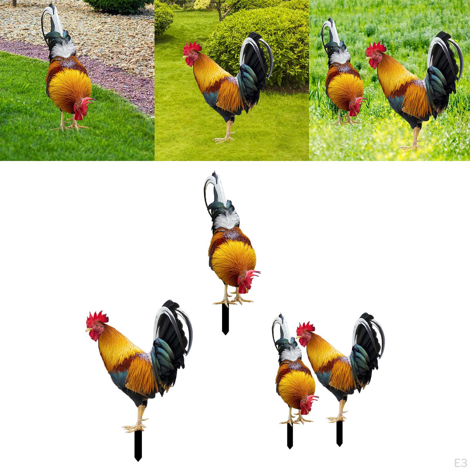 Колья статуи куриного животного — фото 2