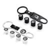4pcs Car Metal Wheel Tire Valve Caps Stem Cover For Honda Civic Fit Accord City Vezel CRV S660 Odyssey HRV Insight Pilot Type-R