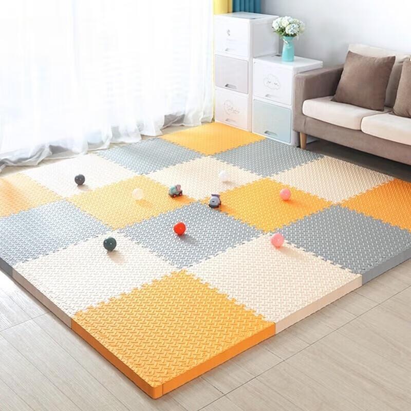 Miling 9-Piece Interlocking Baby Crawling Foam Mat