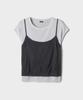 Seupao [Cool] Cap Sleeve Layered Short Sleeve Knit_Spkwg37W01