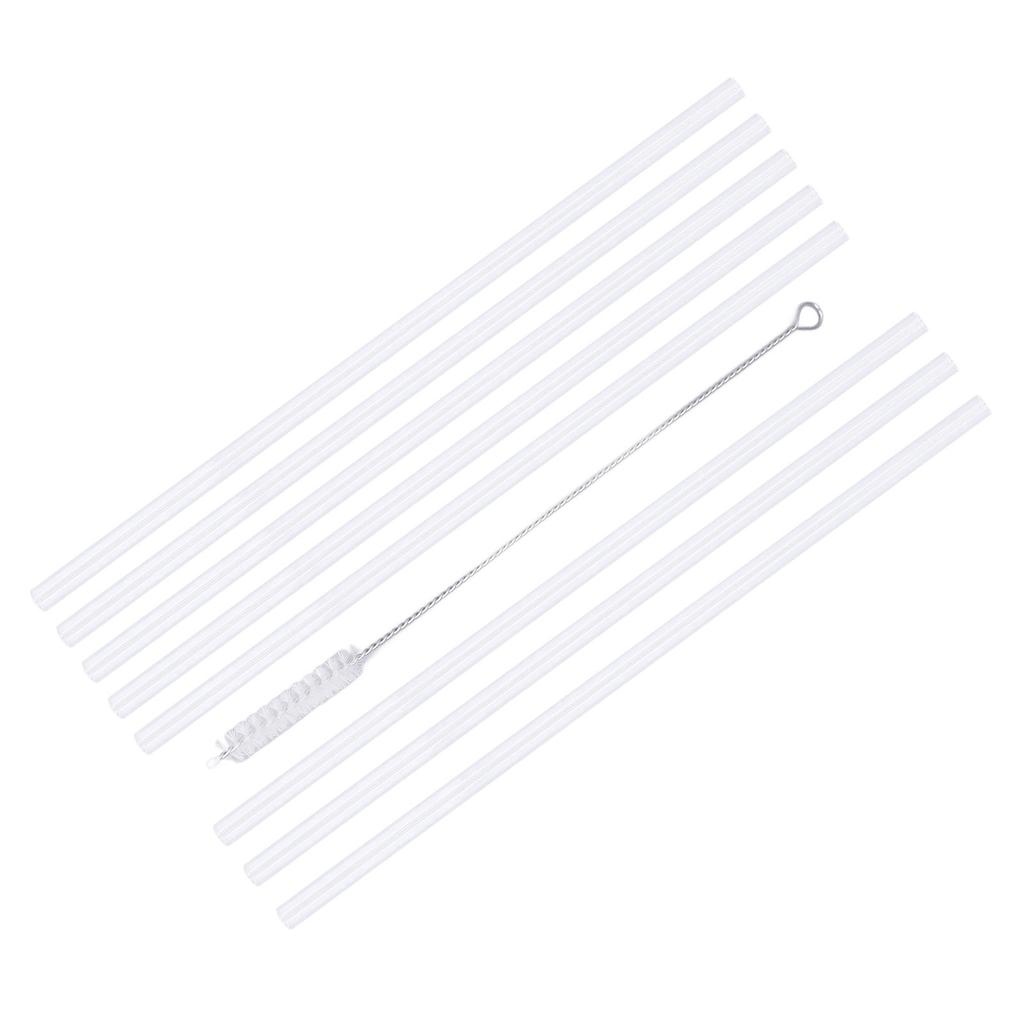 Cup Straws Set 8pcs Straws Replacement Straw Set with Cleaning Brush for 14oz 20oz 30oz 40oz Cup