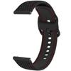 For Samsung Galaxy Watch3 45mm/Garmin Forerunner 265/Venu 3 Stitching Line Silicone Watch Band 22mm Wrist Strap