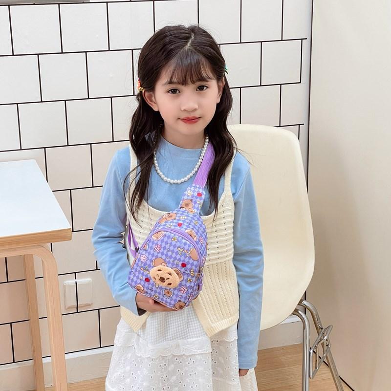 School bag Kapibara children's bag breast bag diagonal child baby mini lightweight