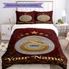 Lion S.k Customize Your Name Bedding Set Suitable for Study Room Wrinkle Resistant Home Decor Best for Christmas
