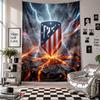 Atletico Madrid Wall Tapestry Home Decor Wall Hanging Cloth for Bedroom Living Room Background