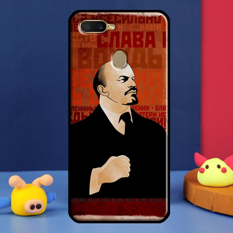 

Lenin Soviet Union Flag Case For Oppo A98 A78 A58 A15 A16 A17 A5 A9 A91 A52 A72 A76 A96 A74 A94 A54 S A57 A77 Cover OPPO A5 2020