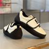 Winter New Bread Shoes Velcro Low Top Fleece Warm Daily Ah JK