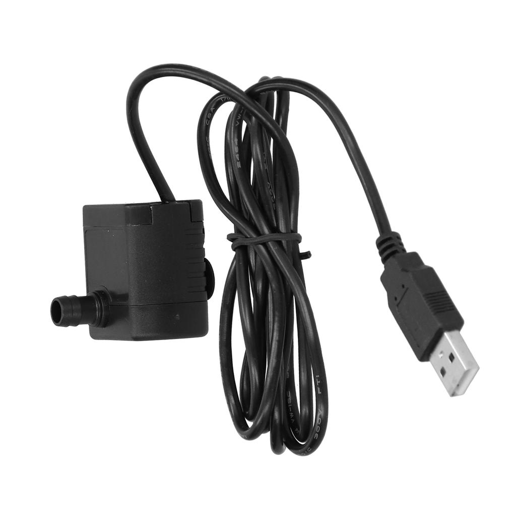 Pompa wodna Bezszczotkowa wtyczka USB Mini pompa głębinowa z przyssawką DC12V 200L/H 150cm Lift