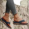 Fashion Women Shoes Plus Size 35-43 Wedges Clip Toe Summer Slippers Flowers Platform Sandals Casual Ladies Flip Flops Zapatos De Mujer