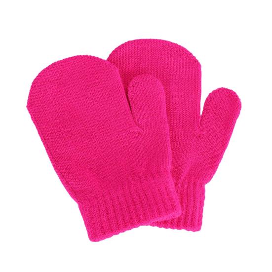 30 Set Kids Winter Beanie Gloves Bulk, Warm Knit Hat Mittens Set, Cold