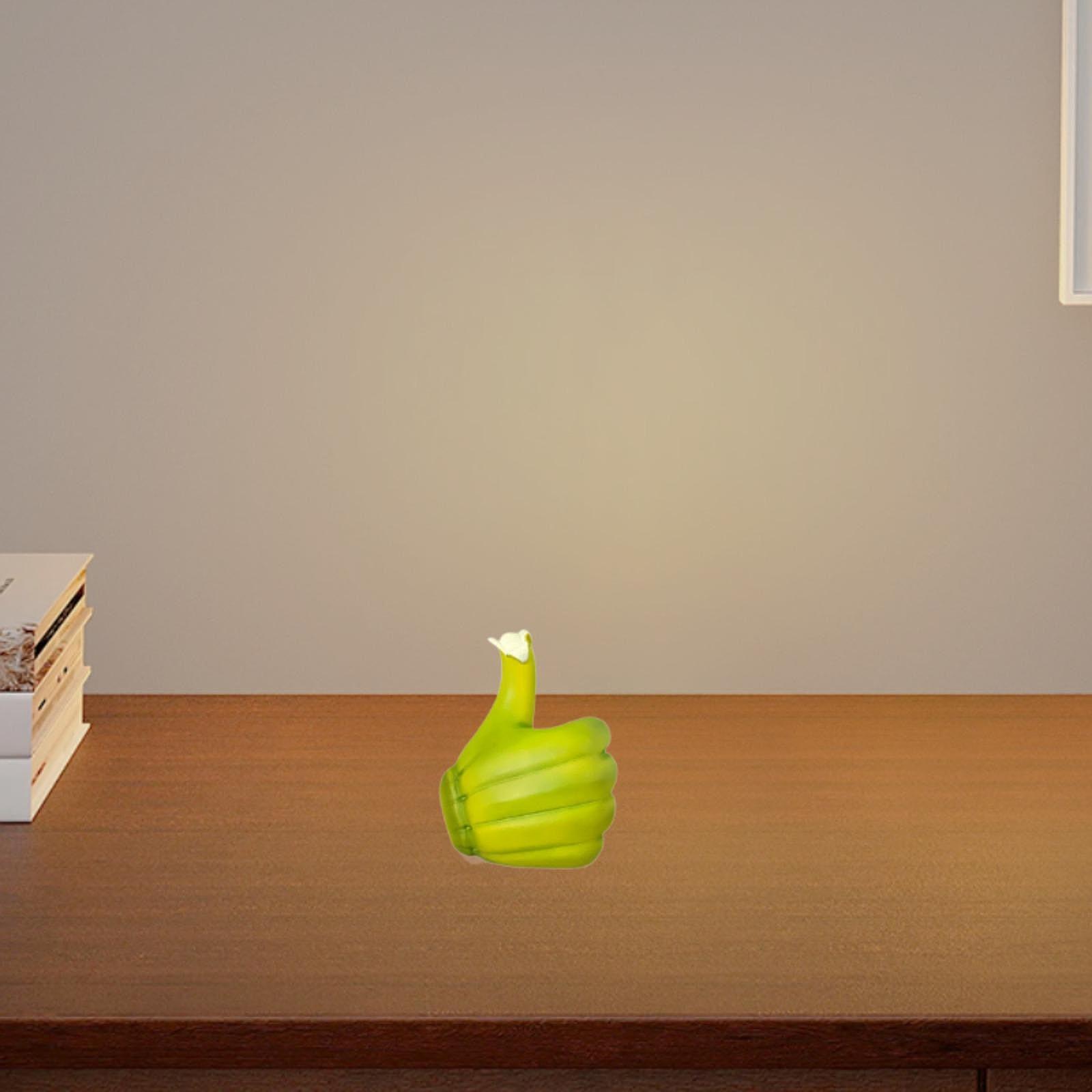 Banana Hand Gesture Statue Decorative Collecting Table Hand Finger Sculpture