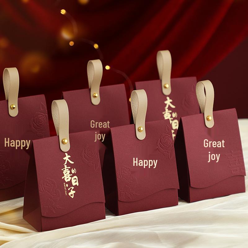 Elegant Wedding Candy Gift Box - New Style High-End Packaging 2026