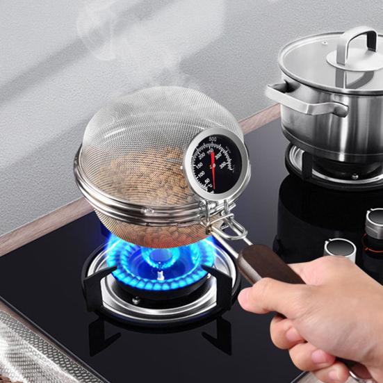 Coffee Bean Roaster Heating Evenly High Temperature Resistance Reusable Wear-resistant Smooth Surface