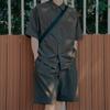 BROMPTON LONDON Cotton Set Bermuda Shorts - Khaki (P242Mhp535)