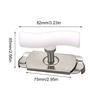 Jar Opener Lids Off Jar Opener Stainless Steel Effortless Arthritis Jar Opener Labor-Saving for Seniors with Arthritis