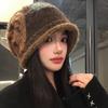 Wool Yarn Beret Hat For Women Warm Knit Fall Winter Fashion Casual