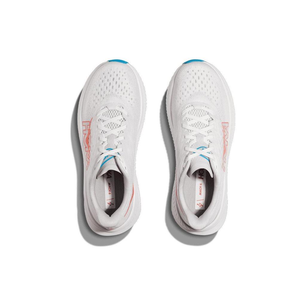 HOKA  Mach 6 White Nimbus Cloud Women Sneakers 1147810-WNCL