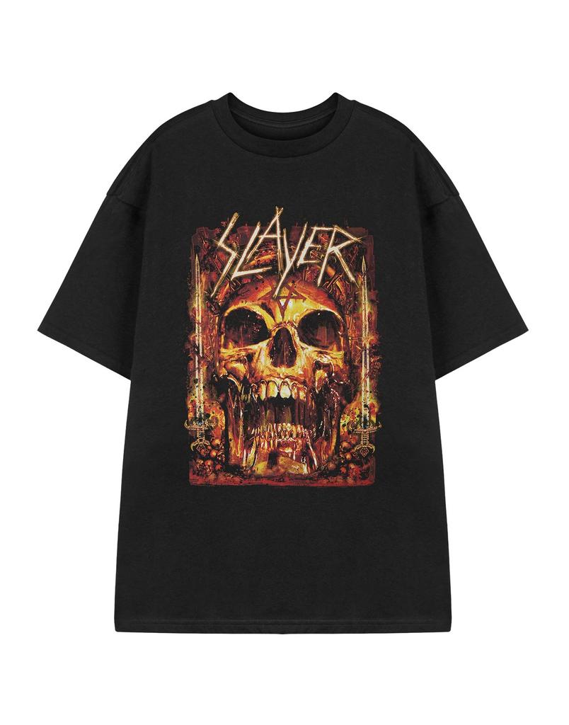 Slayer Short Sleeved TShirt Unisexs Black Official Merch