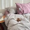 Yarn-Dyed Washed Cotton, Pure Cotton 100% Cotton Striped Quilt Cover Bed Sheet Dormitory