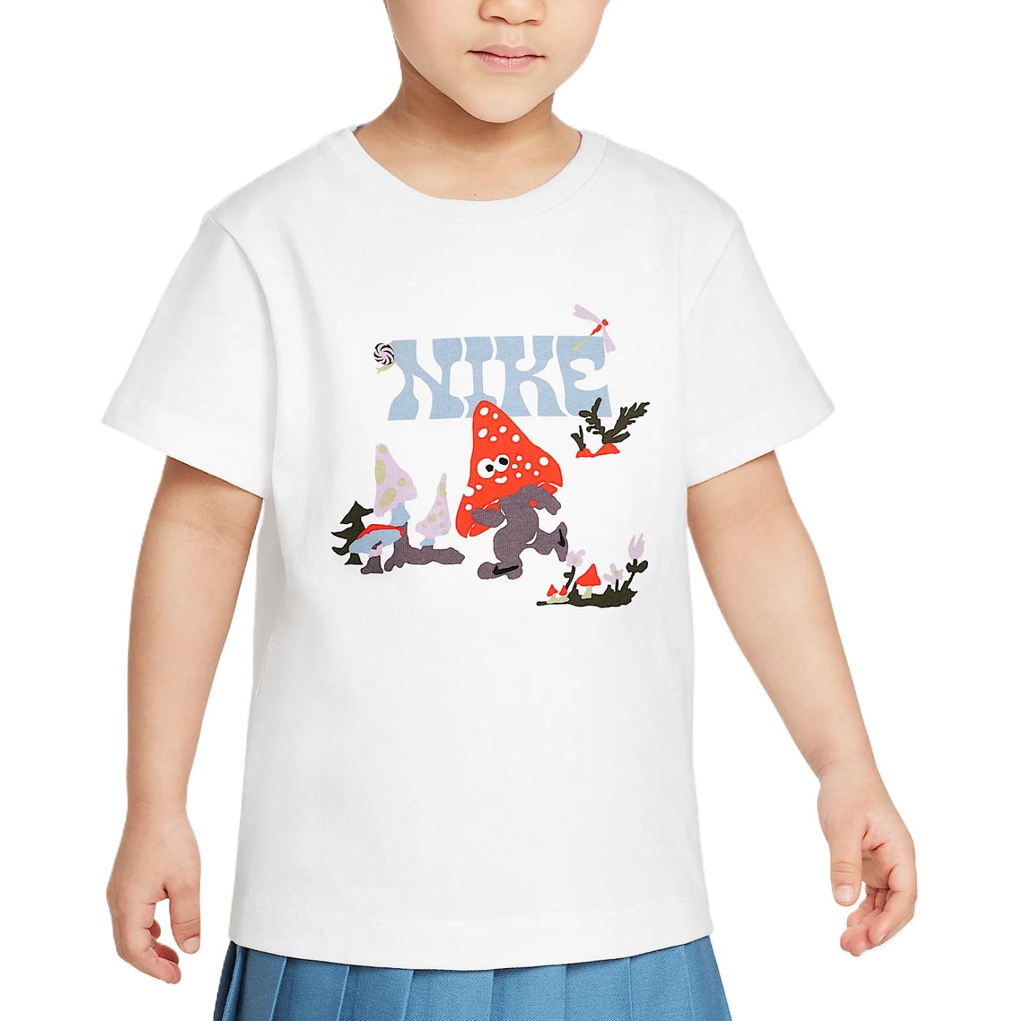 Nike T Shirt White Children Aged 3 7 Years Old IM4496-100 6X